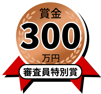審査員特別賞 賞金300万円