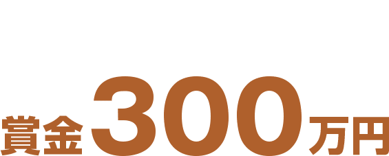 審査員特別賞 賞金300万円